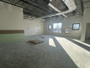 Photo of the progress on a Preschool Classroom